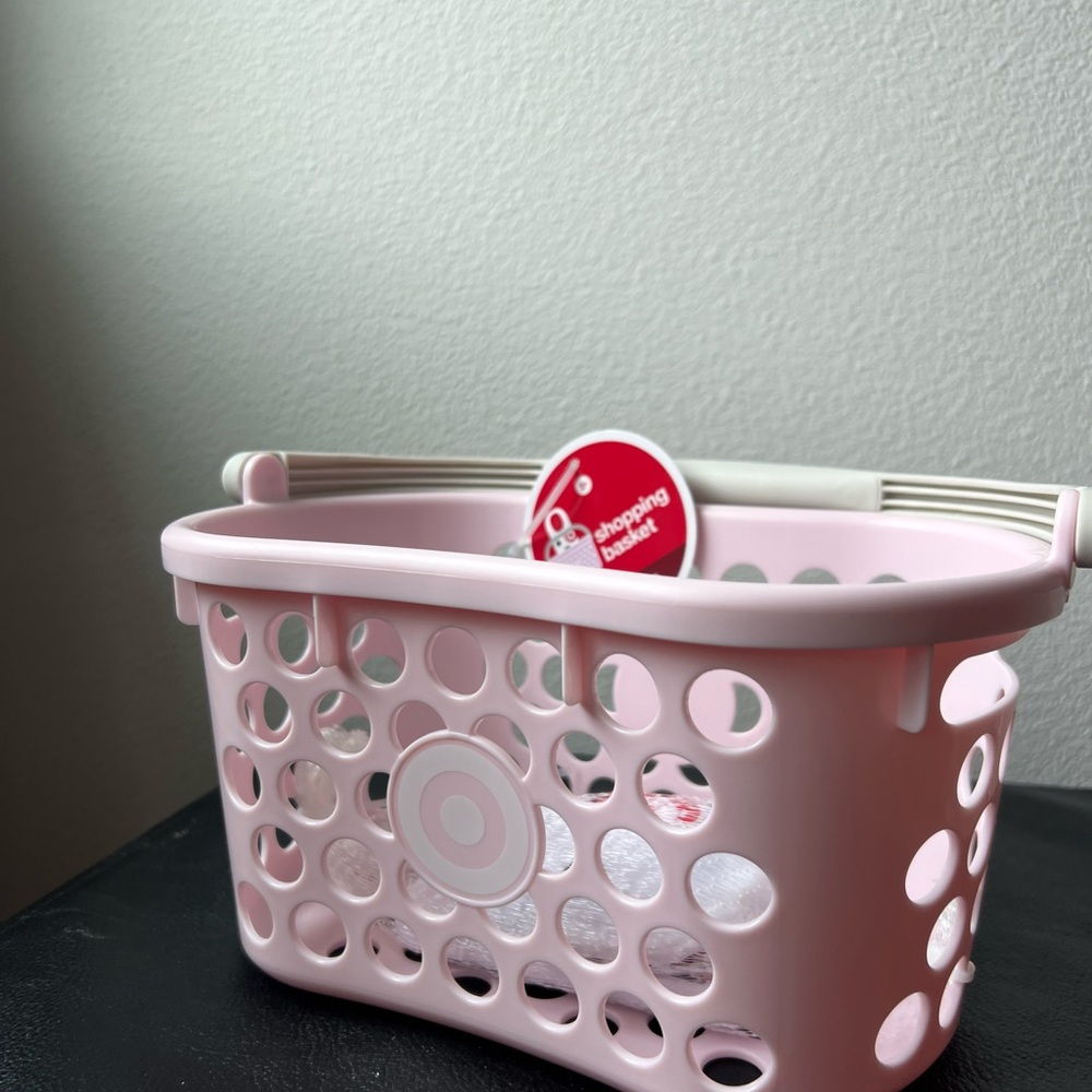 Target Pink Shopping Basket